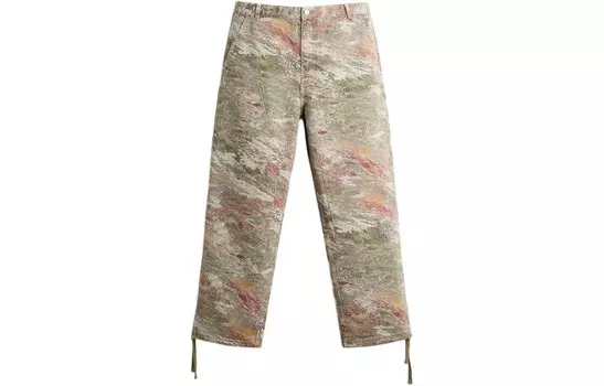 Повседневные брюки мужские Deep Khaki Zara, хаки