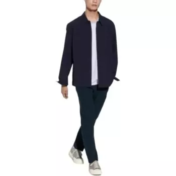 Повседневные брюки мужские Deep Ocean Blue Uniqlo, синий