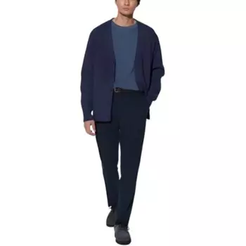 Повседневные брюки мужские Deep Ocean Blue Uniqlo, синий
