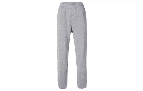 Повседневные брюки мужские дымчато-серые Uniqlo, серый