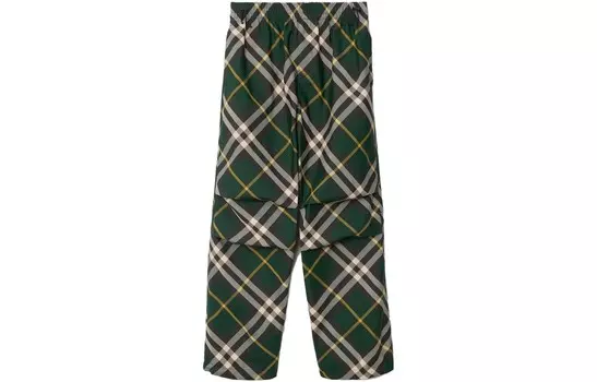 Повседневные брюки мужские Ivy Green Burberry, зеленый