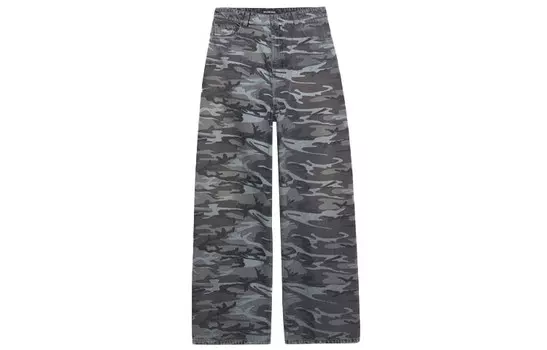 Повседневные брюки мужские камуфляж Balenciaga, цвет Camouflage