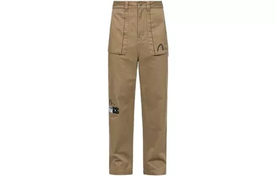 Повседневные брюки мужские Кофе Evisu, цвет Coffee