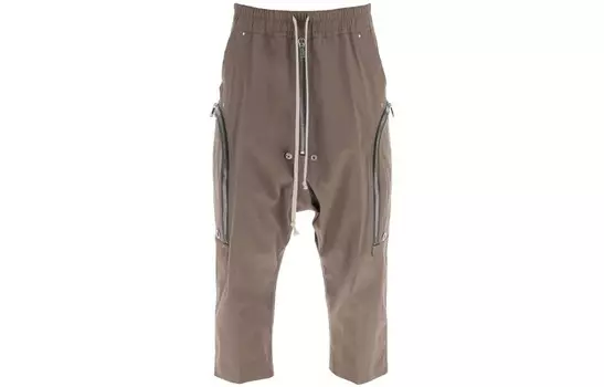 Повседневные брюки мужские коричневые Rick Owens, коричневый