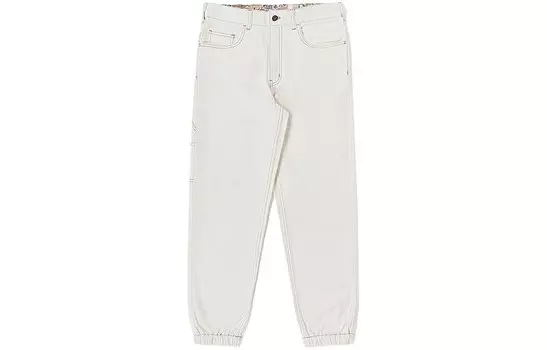 Повседневные брюки мужские кремово-белые Dickies, кремовый/белый