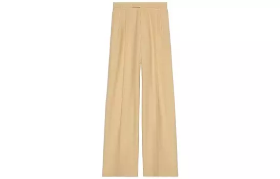 Повседневные брюки мужские кремовые Gucci, кремовый