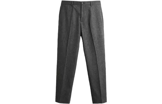 Повседневные брюки мужские маркировки серые Zara, цвет Markings grey