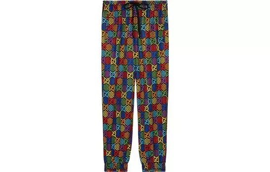 Повседневные брюки мужские многоцветные Gucci, цвет Multicolor