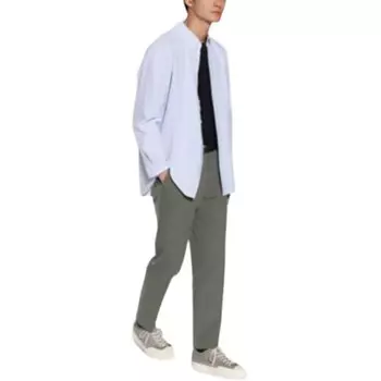 Повседневные брюки мужские Moss Green Uniqlo, зеленый
