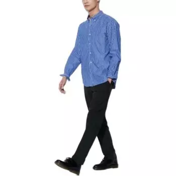 Повседневные брюки мужские ночные черные Uniqlo, черный
