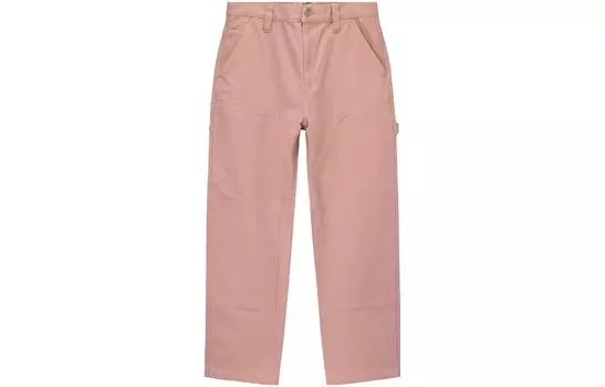 Повседневные брюки мужские розовые Stussy, розовый