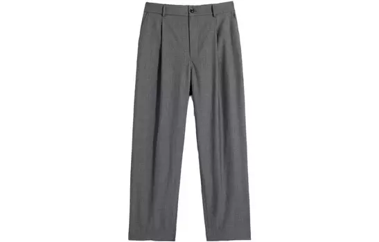 Повседневные брюки мужские серебристо-серые Gap, серый