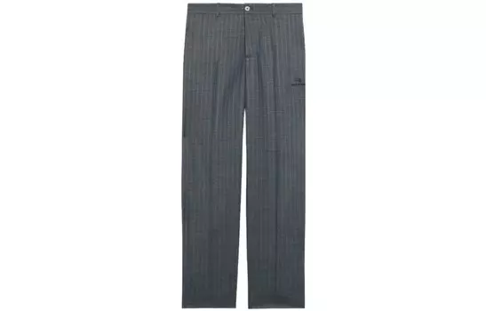 Повседневные брюки мужские серые Balenciaga, серый