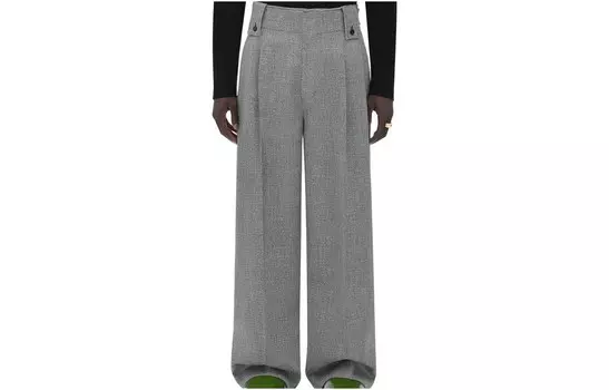 Повседневные брюки мужские серые Bottega Veneta, серый