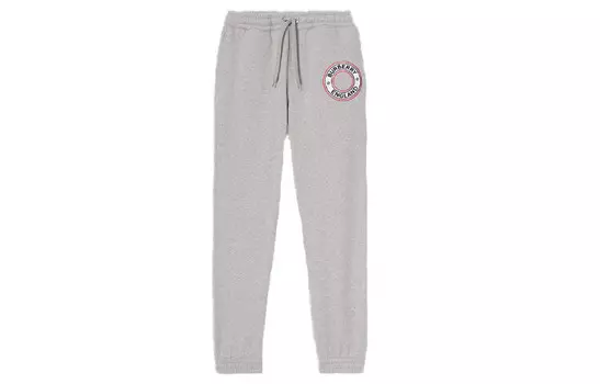 Повседневные брюки мужские серые Burberry, серый