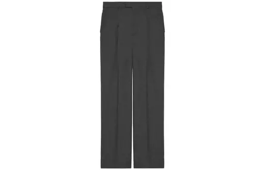 Повседневные брюки мужские серые Gucci, серый