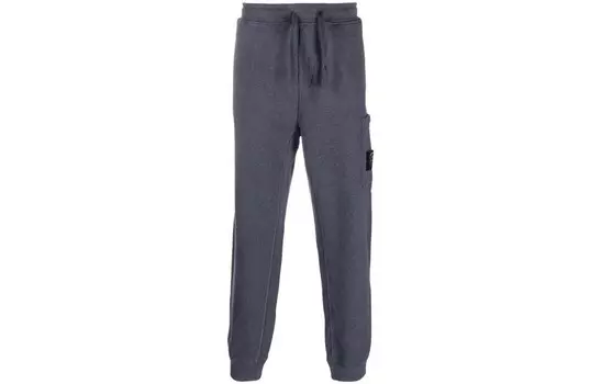 Повседневные брюки мужские серые Stone Island, серый