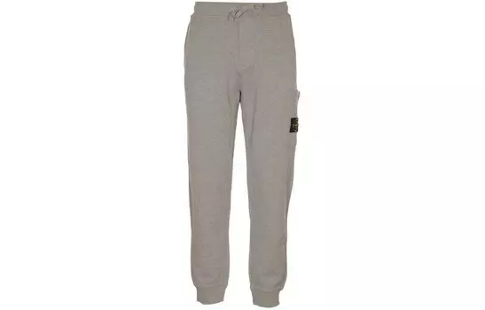 Повседневные брюки мужские серые Stone Island, серый