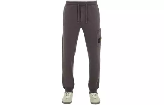 Повседневные брюки мужские серые Stone Island, серый