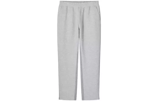 Повседневные брюки мужские серые Uniqlo, серый