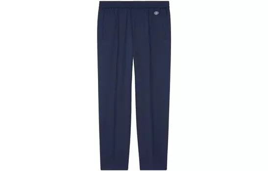 Повседневные брюки мужские синие Gucci, синий