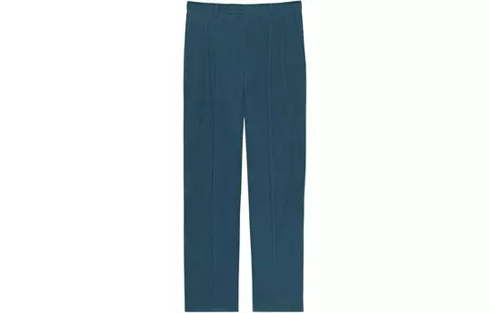 Повседневные брюки мужские синие Gucci, синий