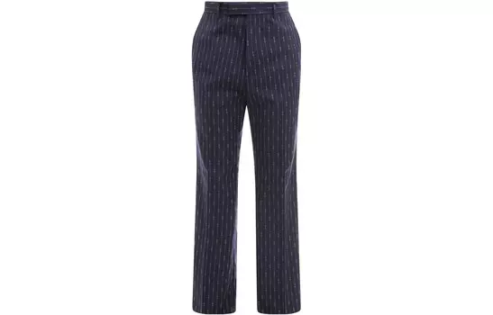 Повседневные брюки мужские синие Gucci, синий