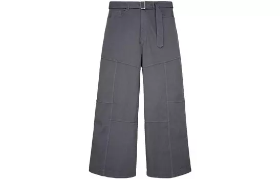 Повседневные брюки мужские Синие/Серые Zara, синий/серый