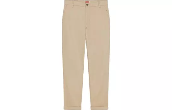 Повседневные брюки мужские светло-хаки Kenzo, хаки