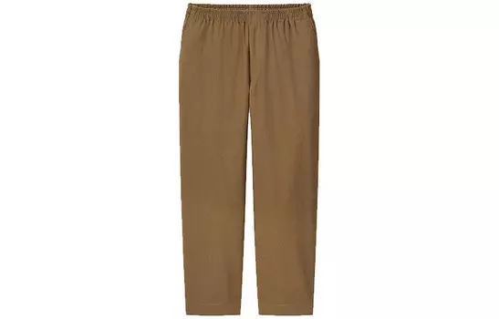 Повседневные брюки мужские светло-коричневые Uniqlo, коричневый