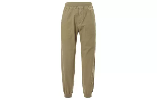 Повседневные брюки мужские темно-бежевые Uniqlo, темно-бежевый
