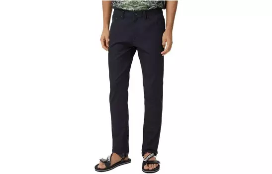 Повседневные брюки мужские темно-синие Burberry, темно-синий