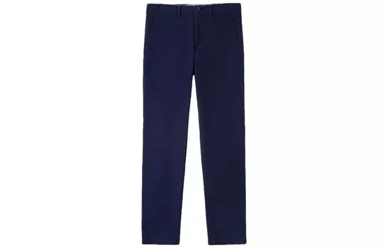 Повседневные брюки мужские темно-синие Lacoste, темно-синий
