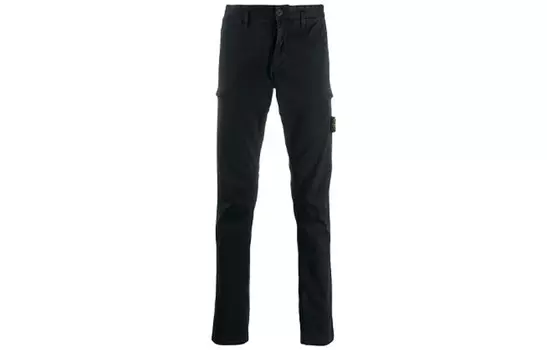 Повседневные брюки мужские темно-синие Stone Island, темно-синий