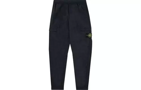 Повседневные брюки мужские темно-синие Stone Island, синий