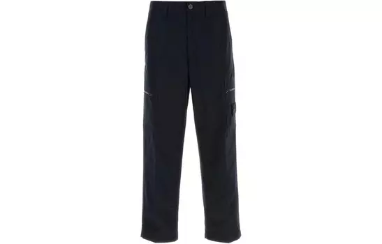 Повседневные брюки мужские темно-синие Stone Island, синий