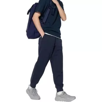 Повседневные брюки мужские темно-синие Uniqlo, темно-синий