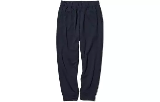 Повседневные брюки мужские темно-синие Uniqlo, темно-синий