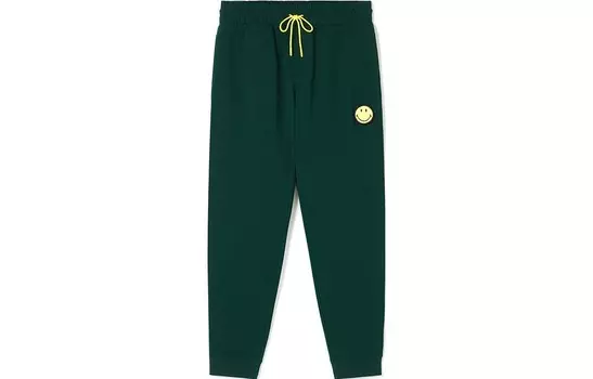 Повседневные брюки мужские темно-зеленые Lacoste, темно-зеленый