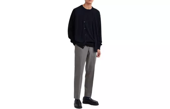 Повседневные брюки мужские Uniqlo, черный
