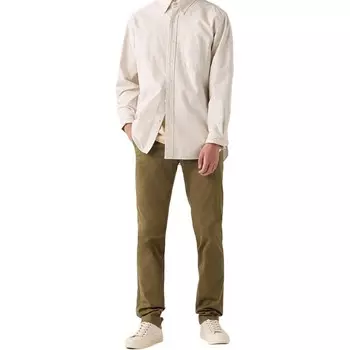 Повседневные брюки мужские Uniqlo, коричневый