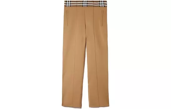 Повседневные брюки мужские верблюжьи Burberry, коричневый