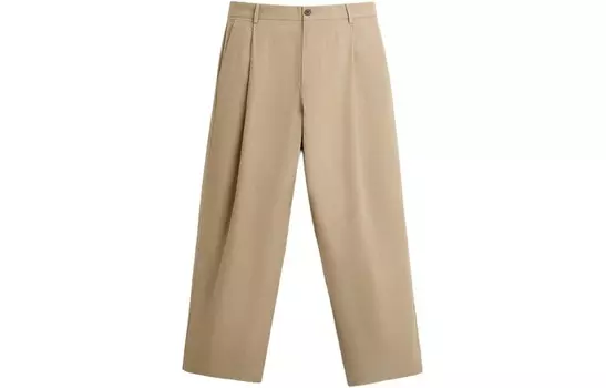Повседневные брюки мужские загар Zara, цвет Tan