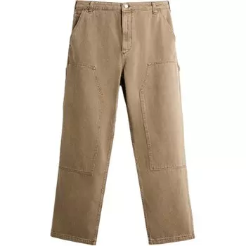 Повседневные брюки мужские загар Zara, цвет Tan