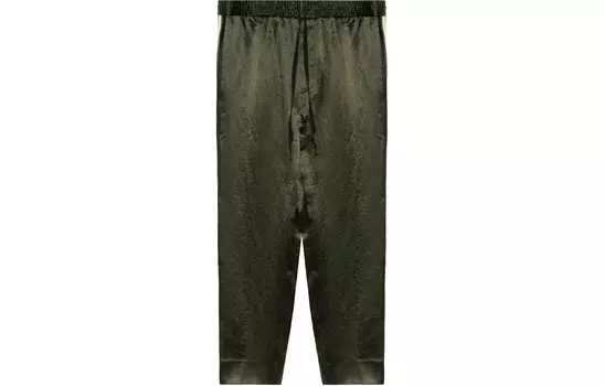 Повседневные брюки мужские зеленые Gucci, зеленый