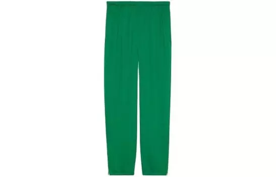 Повседневные брюки мужские зеленые Gucci, зеленый
