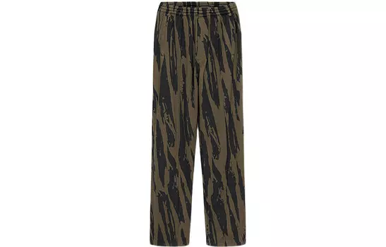 Повседневные брюки мужские зеленые Kenzo, зеленый