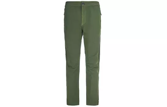 Повседневные брюки мужские зеленые Stone Island, зеленый