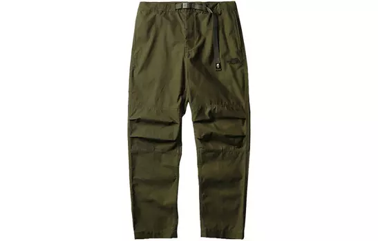 Повседневные брюки мужские зеленые The North Face, зеленый