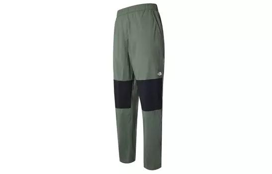 Повседневные брюки мужские зеленые The North Face, зеленый